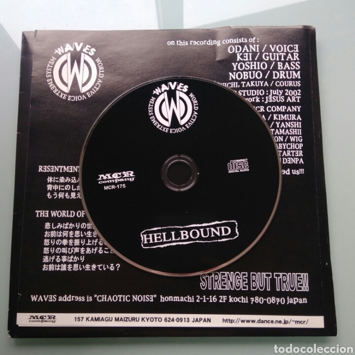 CDs de m&uacute;sica: Waves / Hellbound &ndash; Dreams Is Over!! / The New Warsystem Order - Foto 1