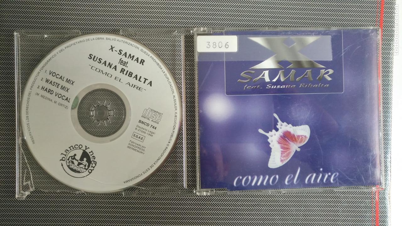 CDs de m&uacute;sica: SAMAR FEAT. SUSANA RIBALTA CD SINGLE COMO EL AIRE 3 TEMAS - Foto 1