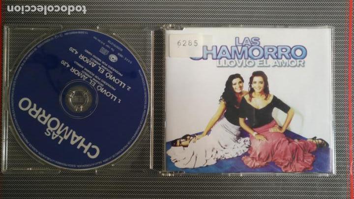 CDs de m&uacute;sica: LAS CHAMORRO / LLOVI&Oacute; EL AMOR - VERSI&Oacute;N (CD SINGLE 1999) - Foto 1