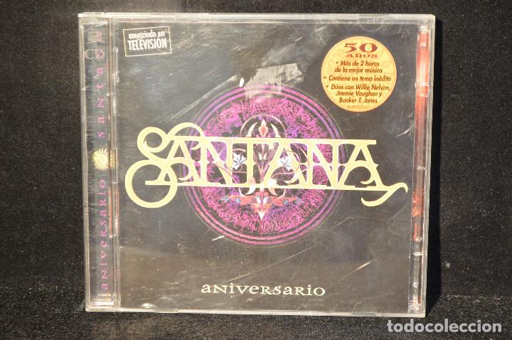 CDs de m&uacute;sica: SANTANA - ANIVERSARIO - 2 CD - Foto 1