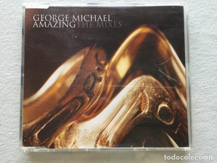 CDs de m&uacute;sica: GEORGE MICHAEL Amazing THE MIXES CD SINGLE - Foto 1