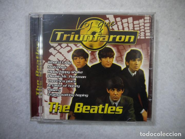 CDs de m&uacute;sica: LOS QUE TRIUNFARON THE BEATLES - CD 2003 - Foto 1