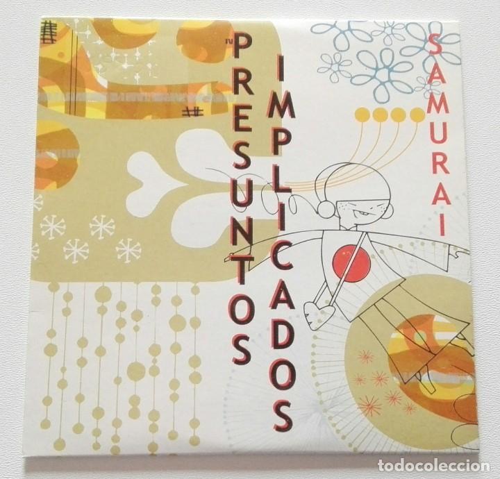 CDs de m&uacute;sica: PRESUNTOS IMPLICADOS SAMURAI CD SINGLE PROMO 1999 VERSION ORIGINAL SOLE GIMENEZ - Foto 2