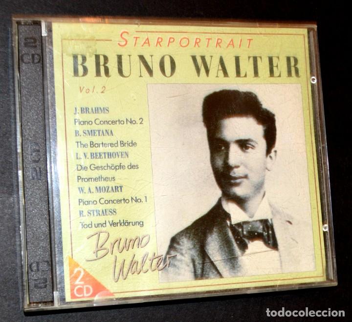CDs de m&uacute;sica: BRUNO WALTER - VARIOS - 2 DISCOS - Foto 1