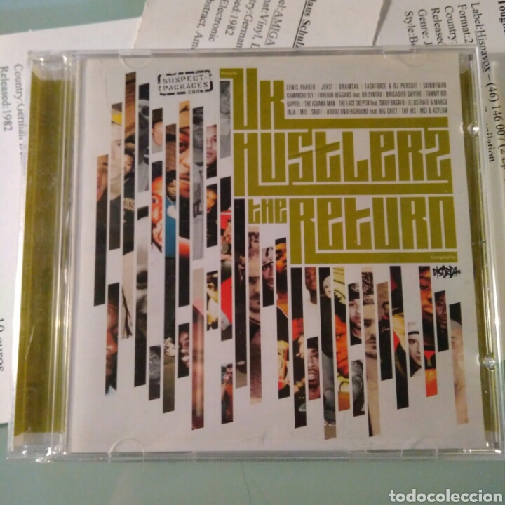 CDs de m&uacute;sica: UK Hustlerz - The Return - Foto 1