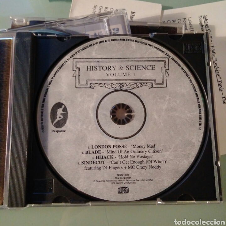 CDs de m&uacute;sica: Various &ndash; History & Science Volume 1 - Foto 2