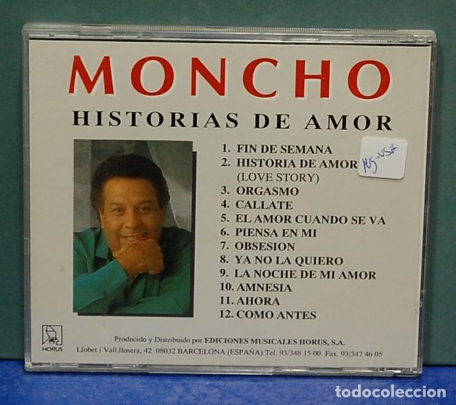 CDs de m&uacute;sica: LMV - Moncho. Historias de amor. CD - Foto 2
