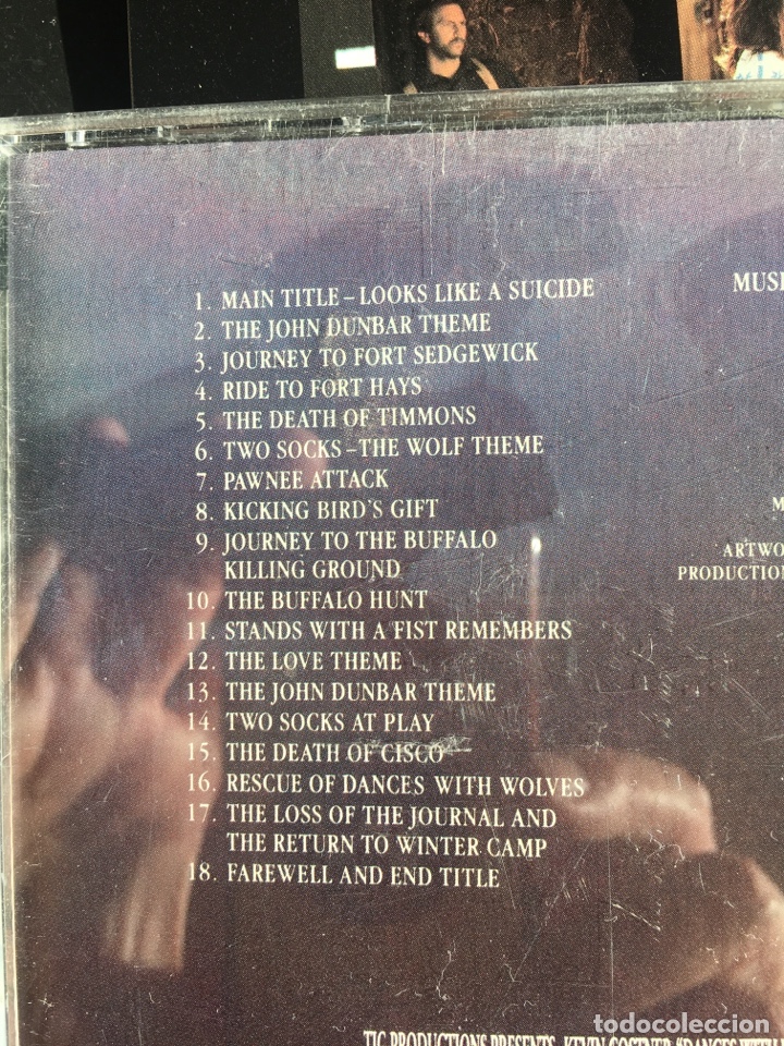 CDs de m&uacute;sica: Dances With Wolves Bailando con los lobos - Foto 2
