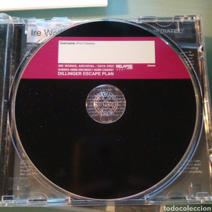 CDs de m&uacute;sica: Dillinger Escape Plan &ndash; Ire Works - Foto 2