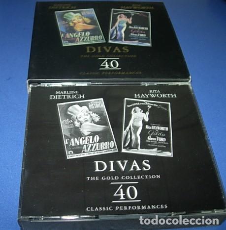 CDs de Música: 2 CD- DIVAS THE GOLD COLLECTION, MARLENE DIETRICH Y RITA HAYWORTH - Foto 1 - 147741982