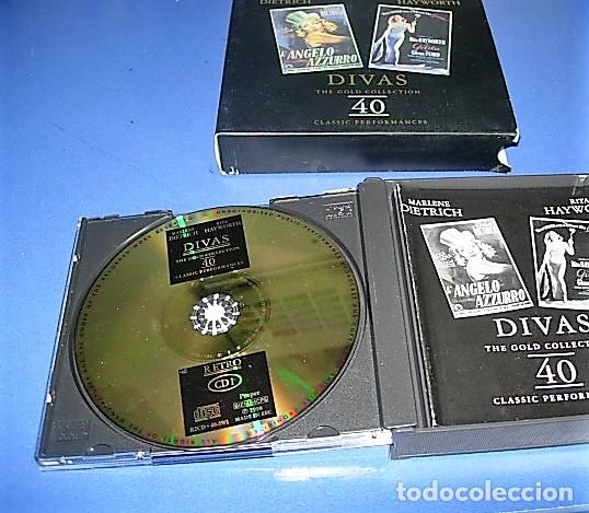 CDs de Música: 2 CD- DIVAS THE GOLD COLLECTION, MARLENE DIETRICH Y RITA HAYWORTH - Foto 2 - 147741982