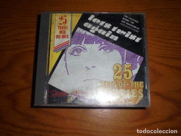 CDs de M&uacute;sica: LEST TWIST AGAIN / 25 HITS OF THE SIXTIES. DOUBLE PLAY. CD