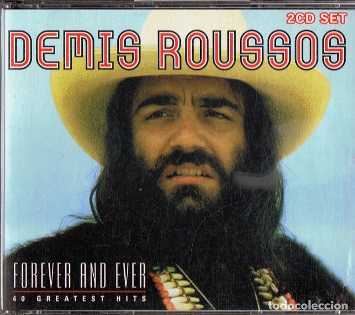 CDs de m&uacute;sica: DEMIS ROUSSOS &uml;FOREVER AND EVER&uml; ( 2 CD) - Foto 1