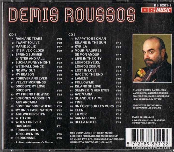 CDs de m&uacute;sica: DEMIS ROUSSOS &uml;FOREVER AND EVER&uml; ( 2 CD) - Foto 2