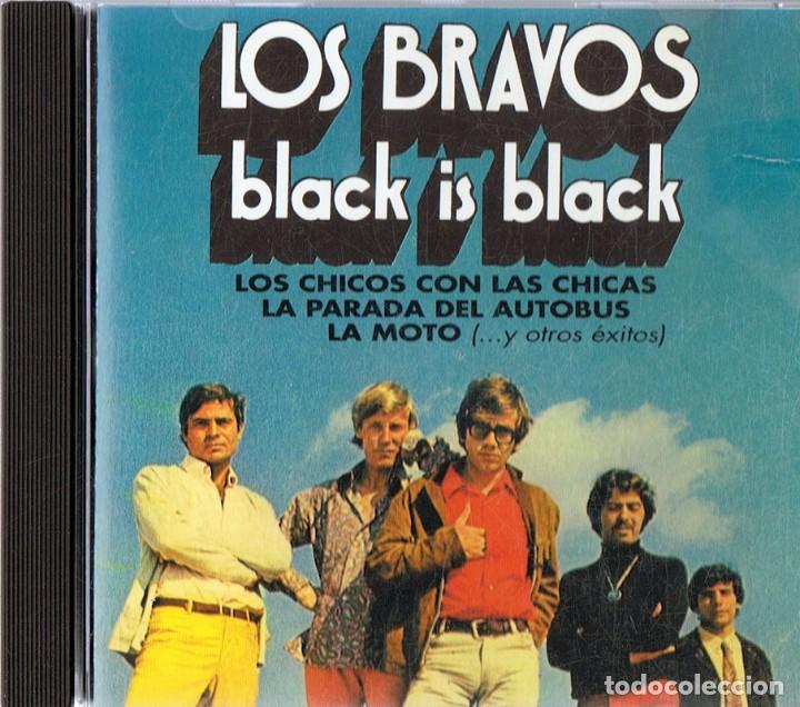 CDs de m&uacute;sica: LOS BRAVOS &uml;BLACK IS BLACK&uml; (CD) - Foto 1