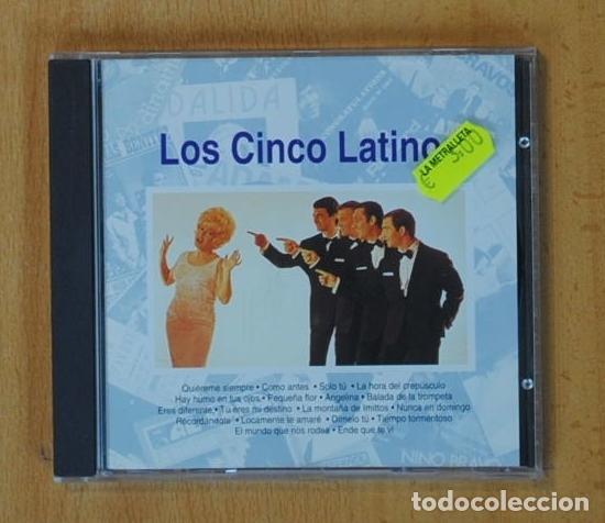 CDs de m&uacute;sica: LOS CINCO LATINOS - LOS CINCO LATINOS - CD - Foto 1