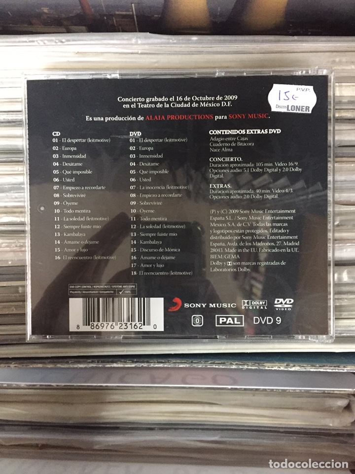 CDs de m&uacute;sica: Adagio. Monica Naranjo - Foto 2