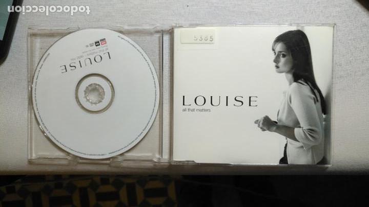 CDs de m&uacute;sica: LOUISE / ALL THAT MATTERS (CD SINGLE - Foto 1