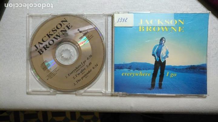 CDs de m&uacute;sica: JACKSON BROWNE - EVERYWHERE I GO CD SINGLE 3 TEMAS - Foto 1