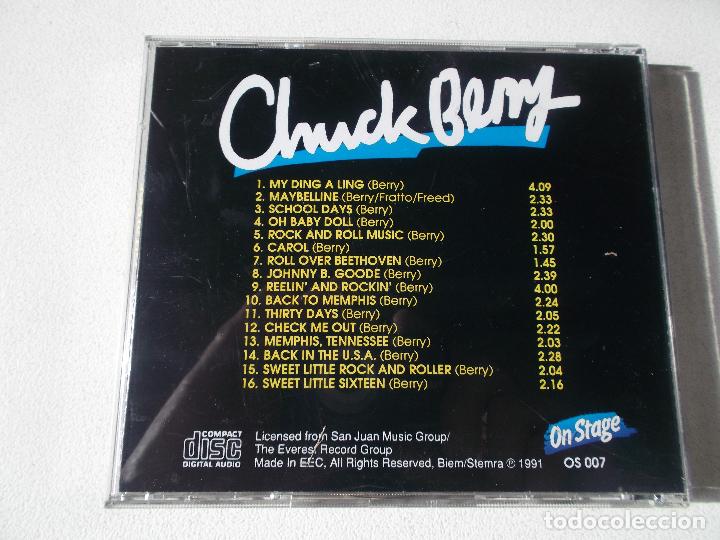 CDs de m&uacute;sica: CHUCK BERRY ON STAGE 1991 - Foto 2