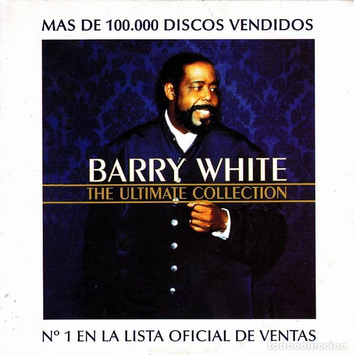 CDs de m&uacute;sica: BARRY WHITE - ULTIMATE COLLECTION SAMPLER CD SINGLE 4 TEMAS 2000 - Foto 1