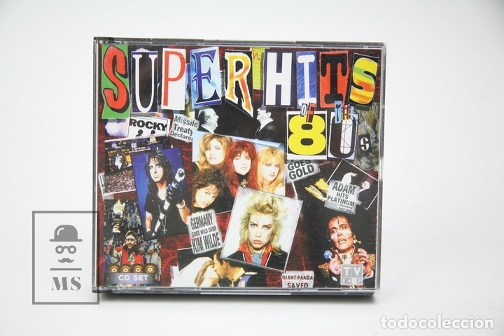 CDs de m&uacute;sica: 4 CD'S de M&uacute;sica - Superhits 80'S - L&D Records - A&ntilde;o 1997