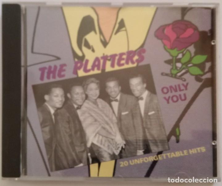 CDs de m&uacute;sica: THE PLATTERS-20 UNFORGETTABLE HITS - Foto 1