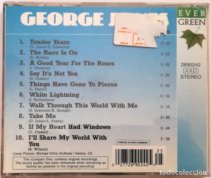 CDs de m&uacute;sica: GEORGE JONES -SUPER HITS - Foto 2
