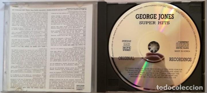 CDs de m&uacute;sica: GEORGE JONES -SUPER HITS - Foto 3
