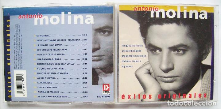 CDs de m&uacute;sica: ANTONIO MOLINA. DVD. - Foto 1