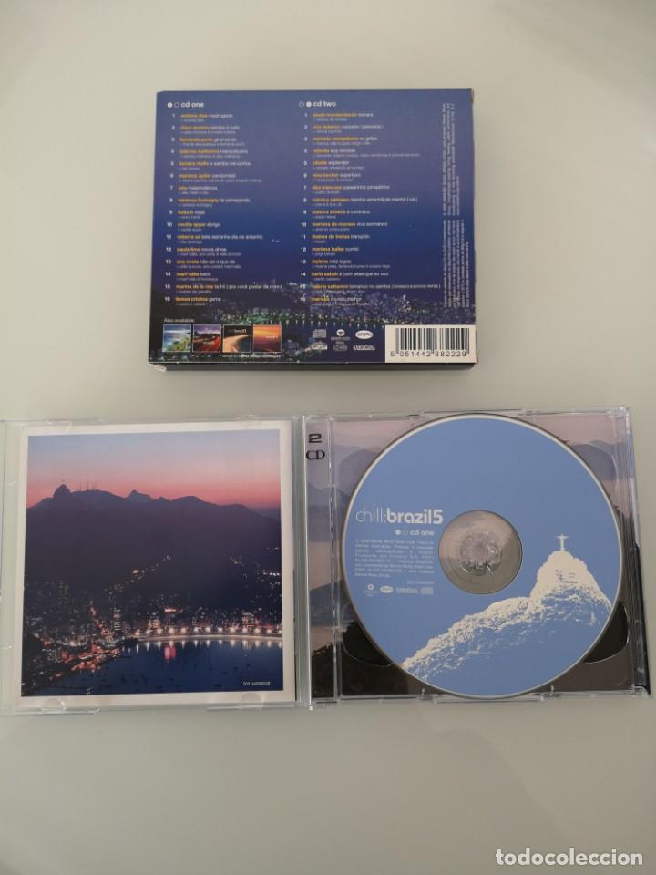 CDs de m&uacute;sica: CHILL BRAZIL 5 DOBLE CD NUEVO - Foto 2