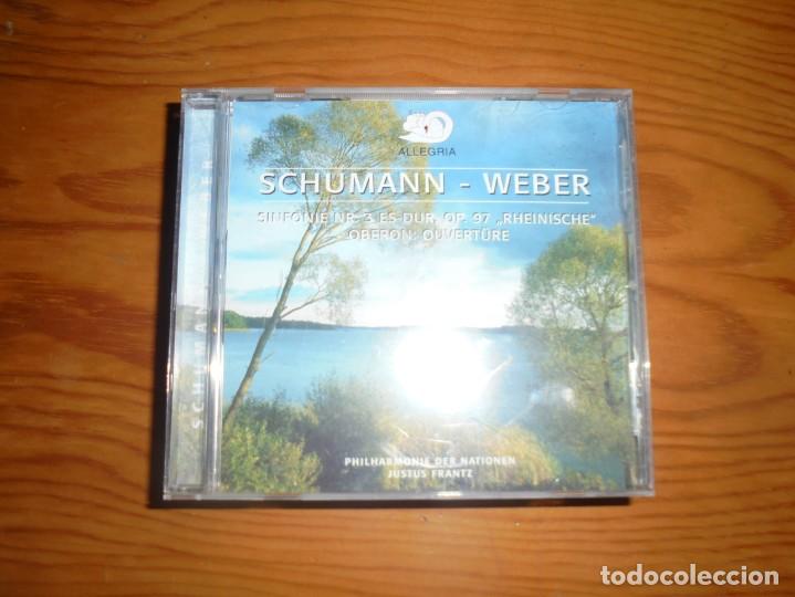 CDs de M&uacute;sica: WEBER : OBERON / SCHUMANN : SINFONIE RHEINISCHE. ALLEGRIA,2003. CD. IMPECABLE