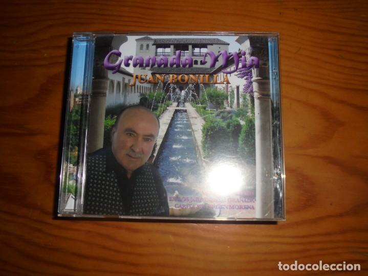 CDs de m&uacute;sica: JUAN BONILLA. GRANADA MIA. CD. IMPECABLE - Foto 1