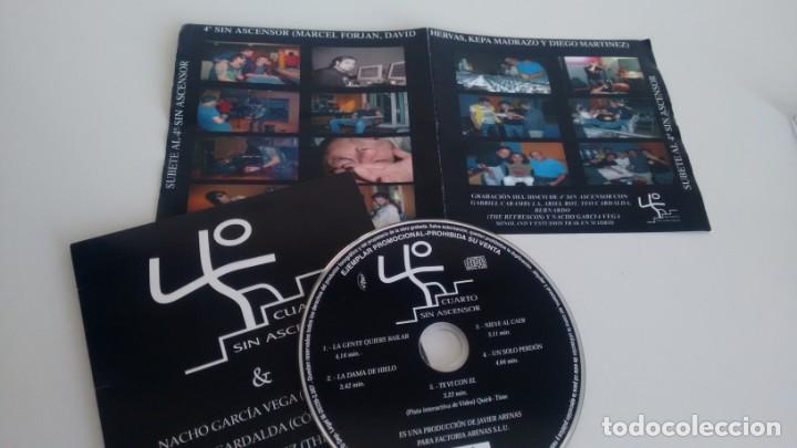 CDs de m&uacute;sica: CD-EP (5 TEMAS) -PROMOCION- DE  4&ordm; SIN ASCENSOR - Foto 1