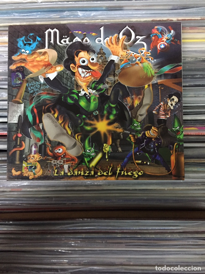 CDs de m&uacute;sica: CD single. Mago de Oz. La Danza del Fuego - Foto 1