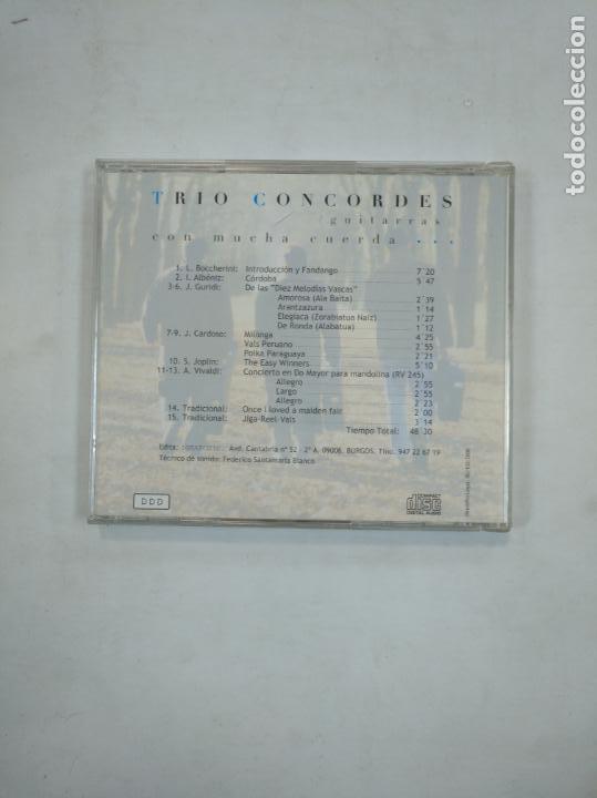 CDs de m&uacute;sica: TRIO CONCORDES. CON MUCHA CUERDA. CD. TDKCD17 - Foto 3