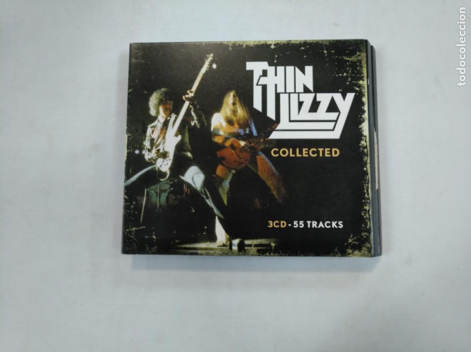 CDs de m&uacute;sica: THIN LIZZY COLLECTED. 3 CDS. 55 TRACKS. TRIPLE CD. TDKCD9 - Foto 1