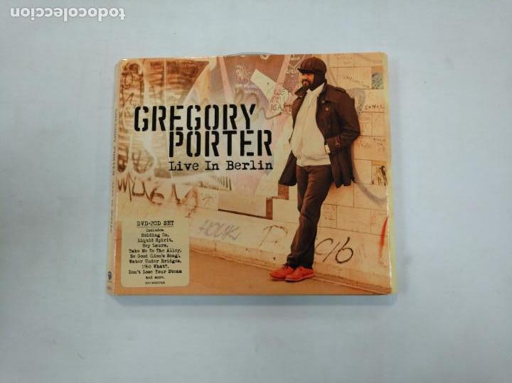 CD di Musica: GREGORY PORTER. LIVE IN BERLIN. 2 CD'S + DVD. TDKCD18