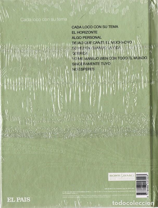 CDs de m&uacute;sica: SERRAT CADA LOCO CON SU TEMA (LIBRO CD PRECINTADO) - Foto 2