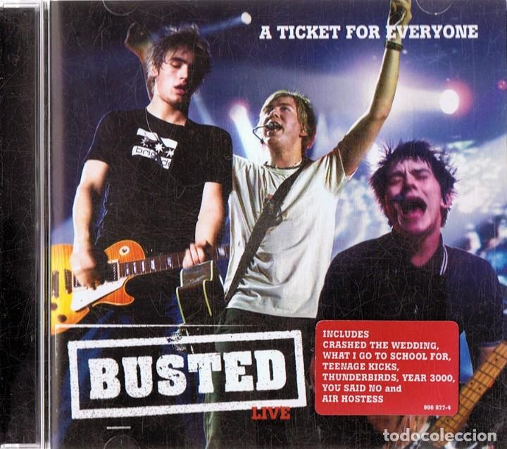 CDs de m&uacute;sica: BUSTER LIVE A TICKET FOR EVERYONE (CD) - Foto 1