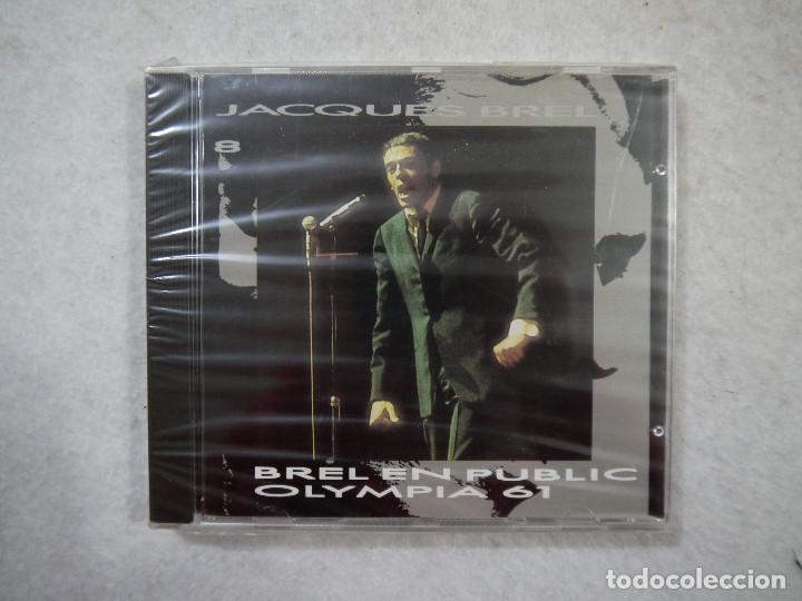 CDs de m&uacute;sica: JACQUES BREL - BREL EN PUBLIC OLYMPIA 61 - CD PRECINTADO - Foto 1