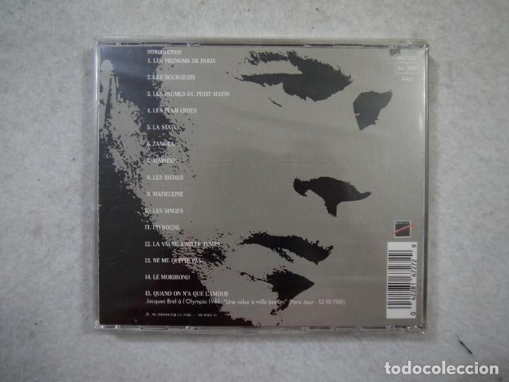 CDs de m&uacute;sica: JACQUES BREL - BREL EN PUBLIC OLYMPIA 61 - CD PRECINTADO - Foto 2