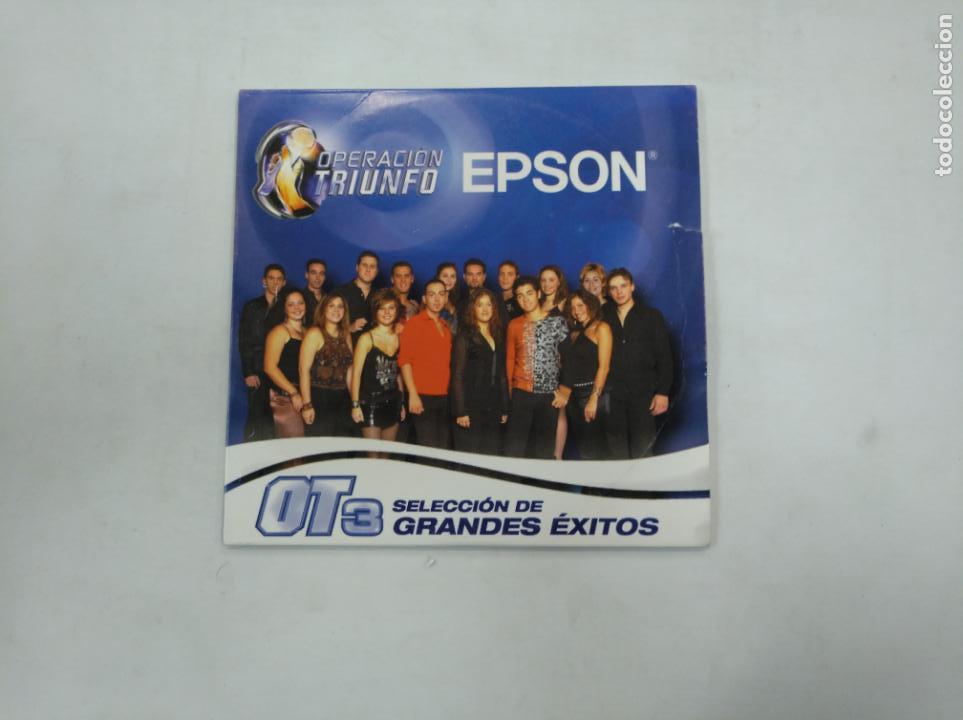 CDs de Musique: OT3 SELECCION DE GRANDES EXITOS (CD PROMOCIONAL 2004) OPERACION TRIUNFO EPSON. TDKCD18