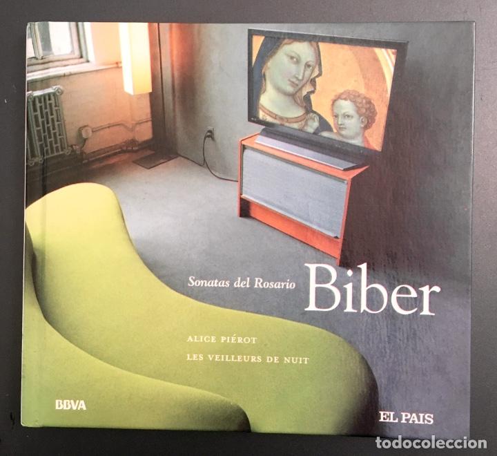 CDs de m&uacute;sica: Biber - Sonatas del Rosario / Disco libro - Foto 1