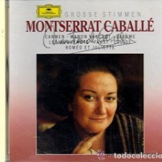 CDs de Música: MONTSERRAT CABALLÉ. GRANDES MOMENTOS.. Lote 148893290