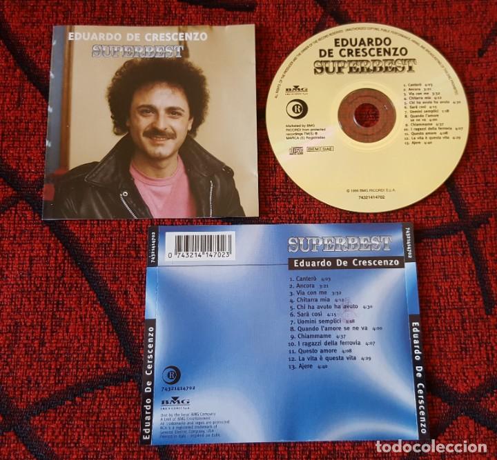 CDs de m&uacute;sica: EDUARDO DE CRESCENZO Superbest CD DE EXITOS ITALIA 1996 - Foto 1