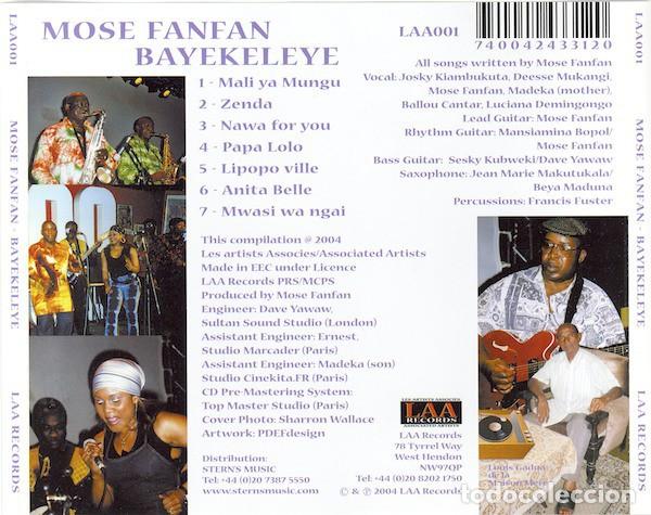 CDs de m&uacute;sica: Mose Fan Fan - Bayekeleye - CD - Foto 2