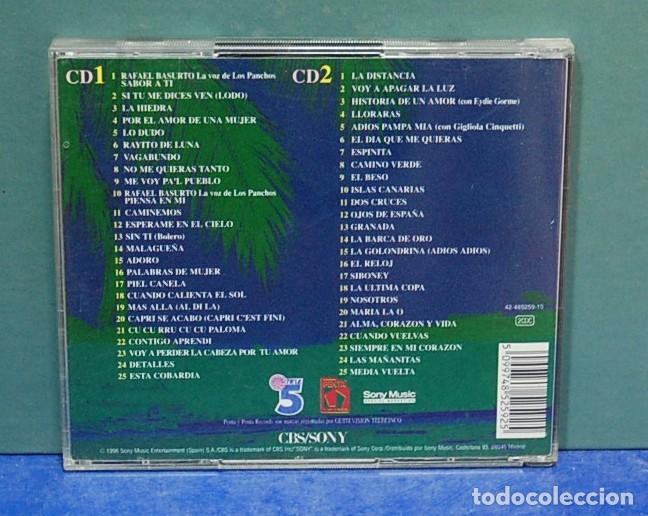 CDs de m&uacute;sica: LMV - Los Panchos. Sabor a ti. CD doble - Foto 2