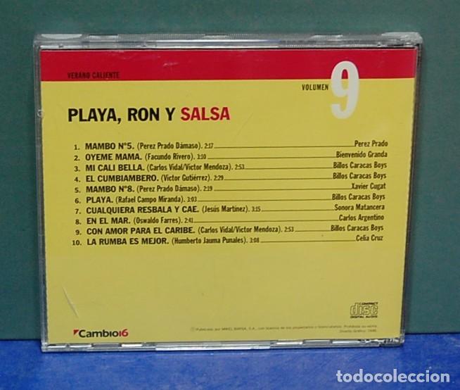 CDs de m&uacute;sica: LMV - Verano caliente. Playa, ron y ... salsa. CD - Foto 2