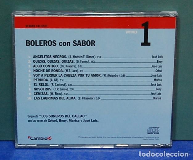 CDs de m&uacute;sica: LMV - Verano caliente. Boleros con sabor. CD - Foto 2